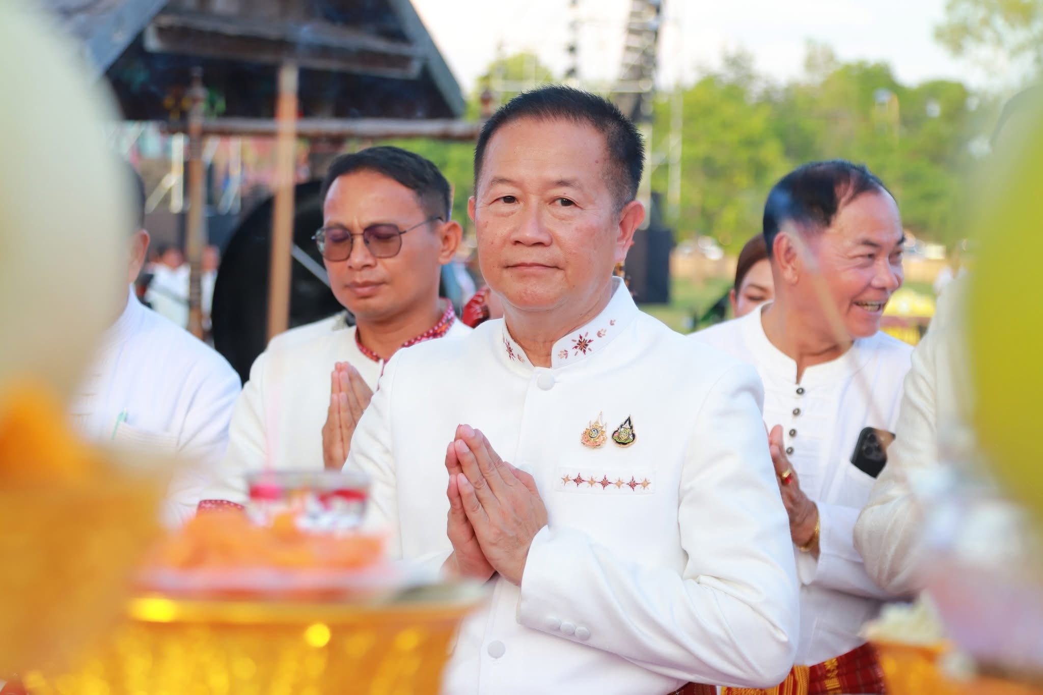 title - ส.ป.ก.กาฬสินธุ์ ร่วมพิธีเปิดงานเทศกาล “วิสาขปุณฺณมีปูชา” จังหวัดกาฬสินธุ์ ประจำปีงบประมาณ พ.ศ.2569